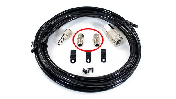 Installing the Tire Inflation Kit with the 2MC Air System