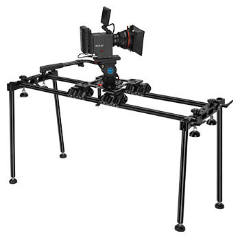 Proaim Breeza Pro Camera Dolly w Track | Mitchell, 75mm, 100mm Bowl Mount