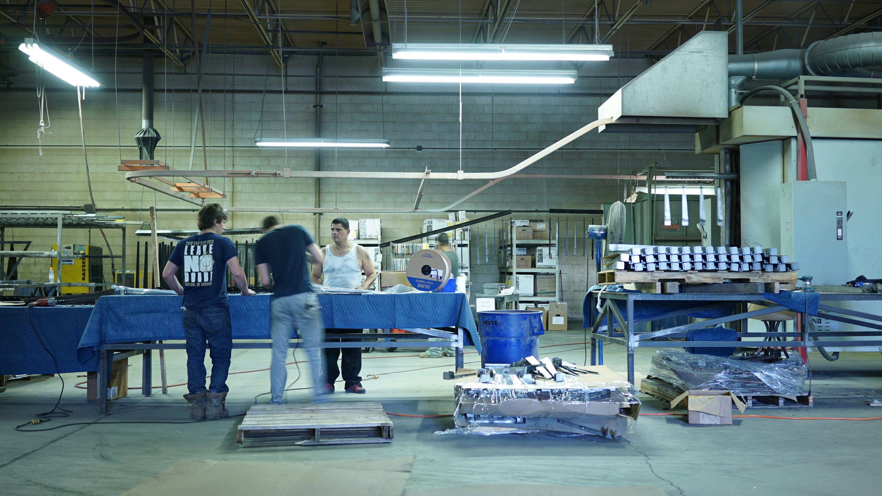 Early Floyd production in Detroit factory