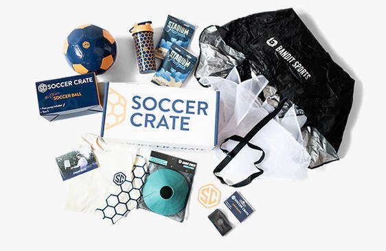 Soccer Crate makes the bests soccer gift for soccer fans