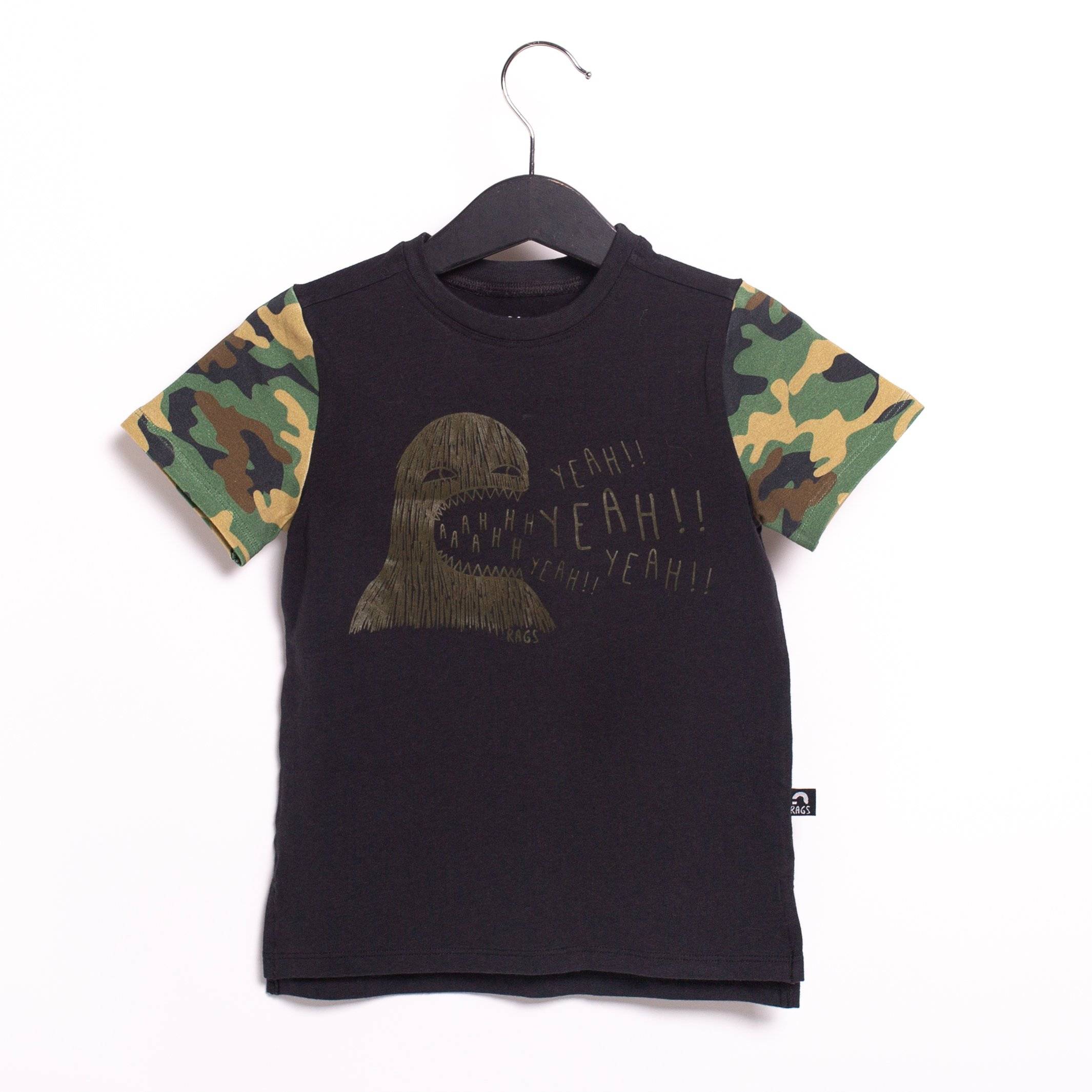 Yeah Yeah Monster Camo Tee