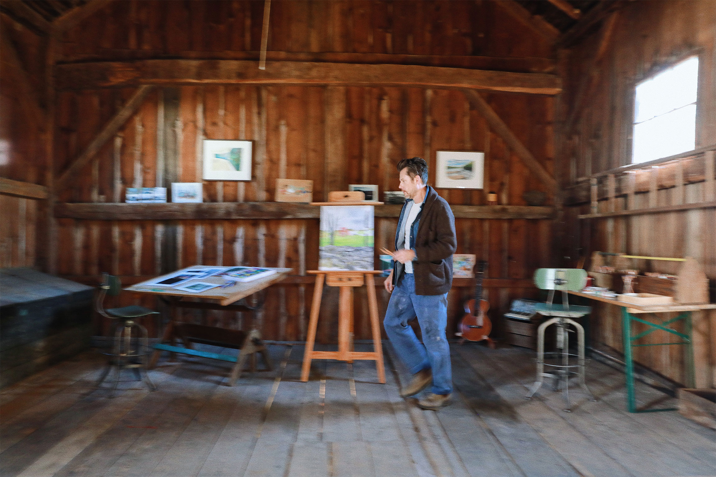 The Rivay Dispatch: The Artist and His Studio: Jonny Cournoyer