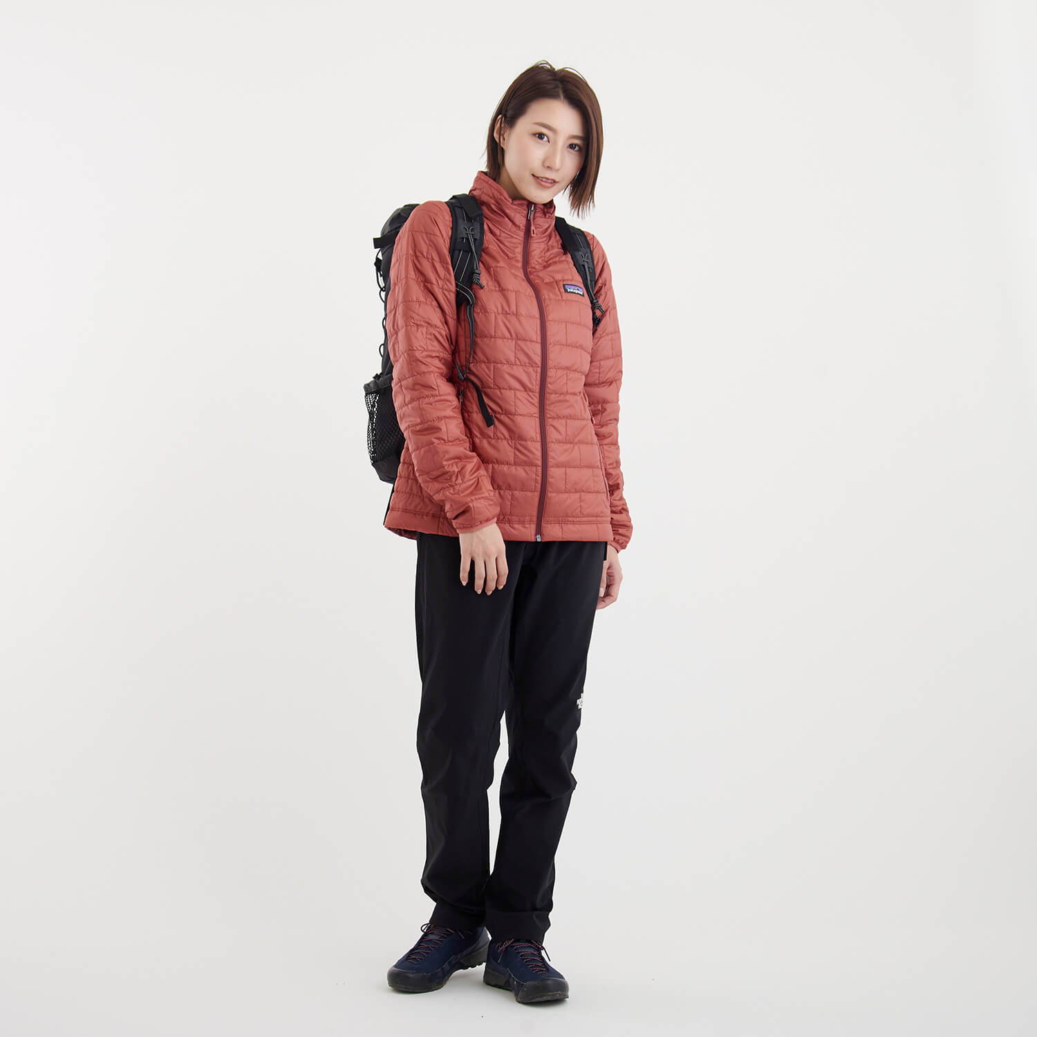 patagonia（パタゴニア）/ナノパフジャケット/レッド/WOMENS