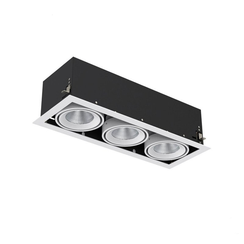 PR Tilt Grill Light - 3 x 30W - 4000K - 3YR