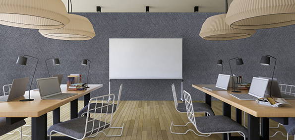 V Cut Acoustic Wall Panels