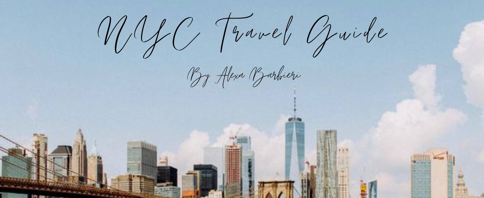 NYC Travel Guide