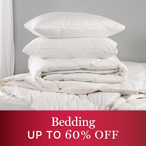 Bedding, up to 60% off