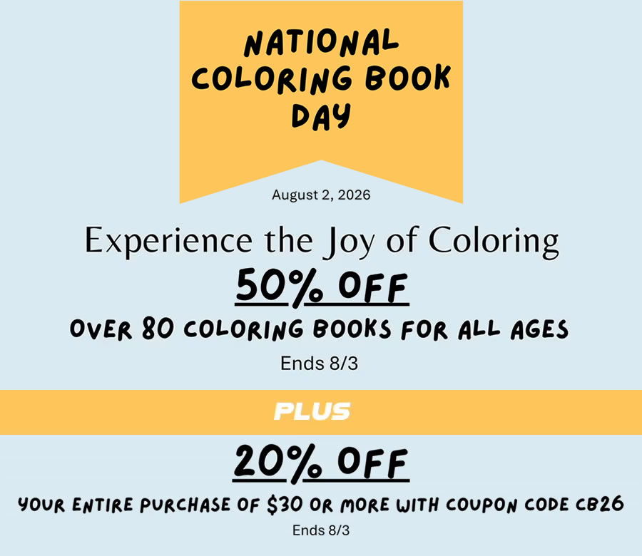 National Coloring Book Day August 2nd