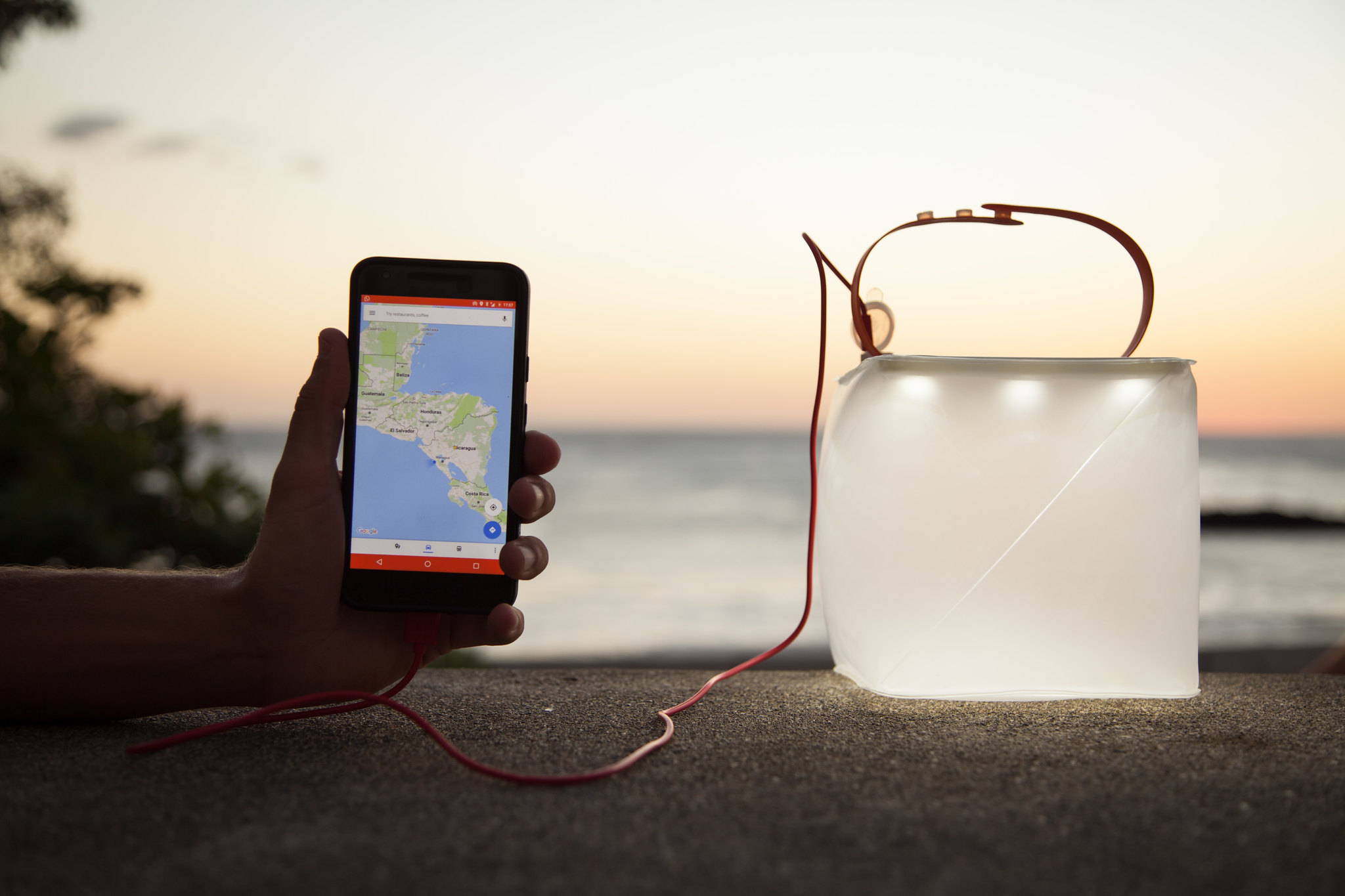 LuminAID PackLite Max USB solar lantern review 