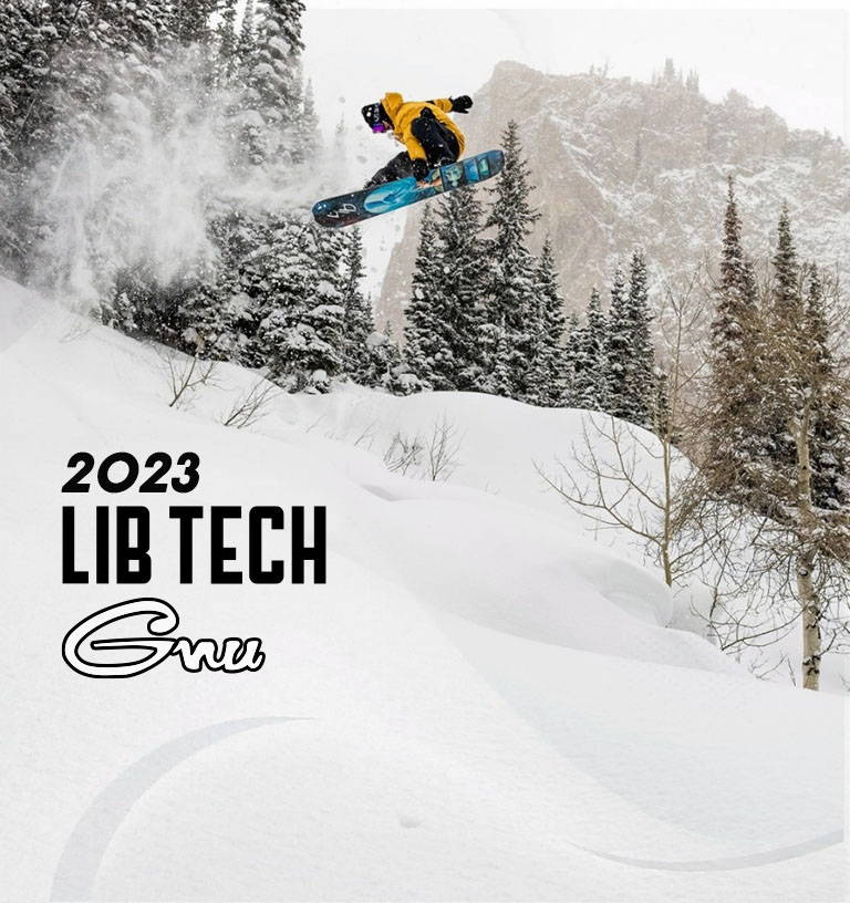 2023 snowboards from lib tech and gnu