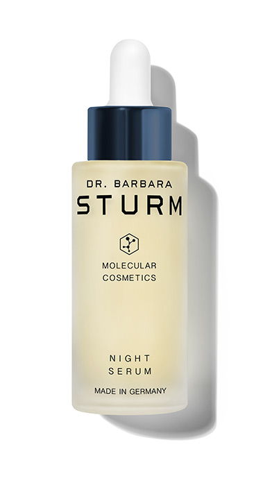 Bottle of Dr. Barbara Sturm Night Serum with dropper.