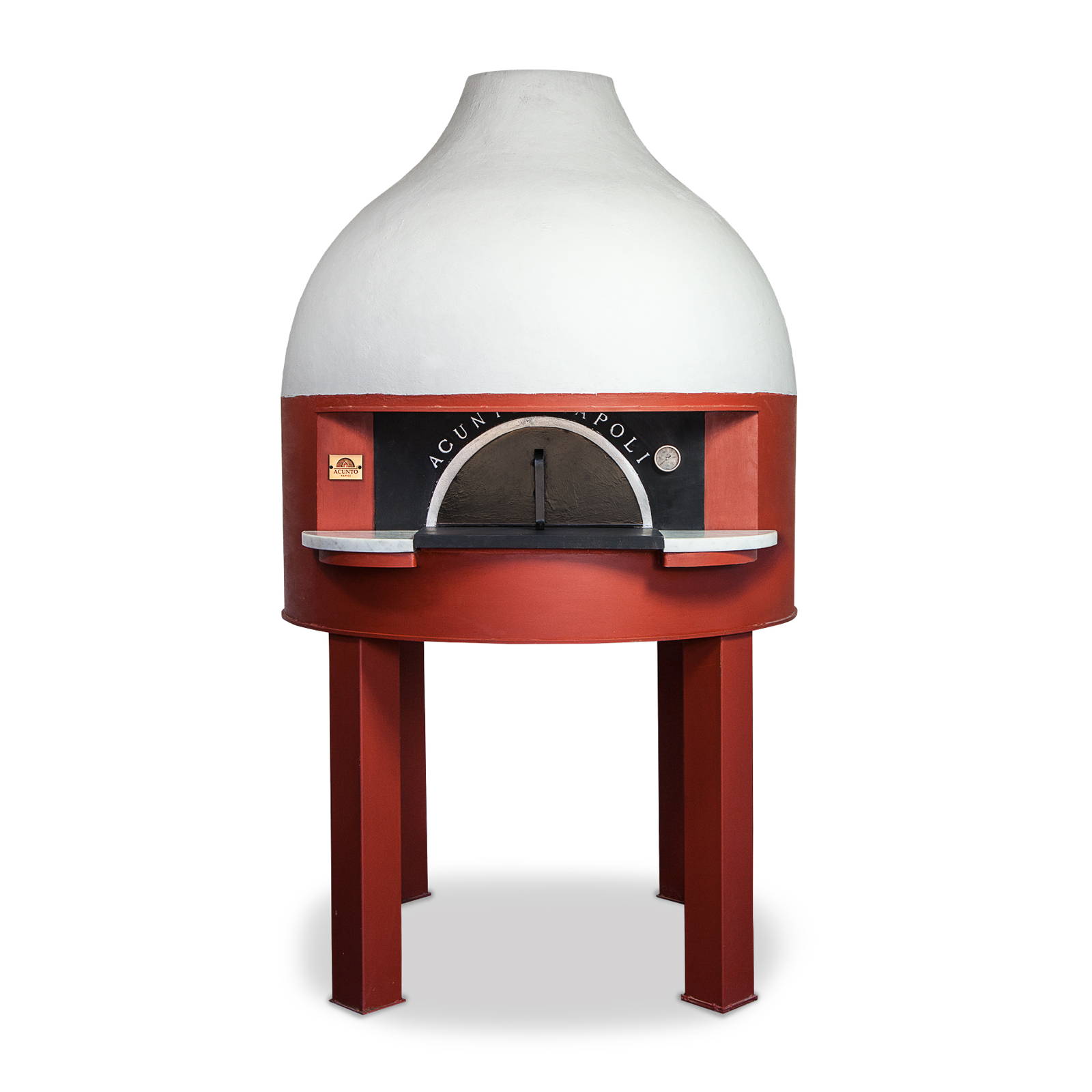 Acunto brick oven, front view