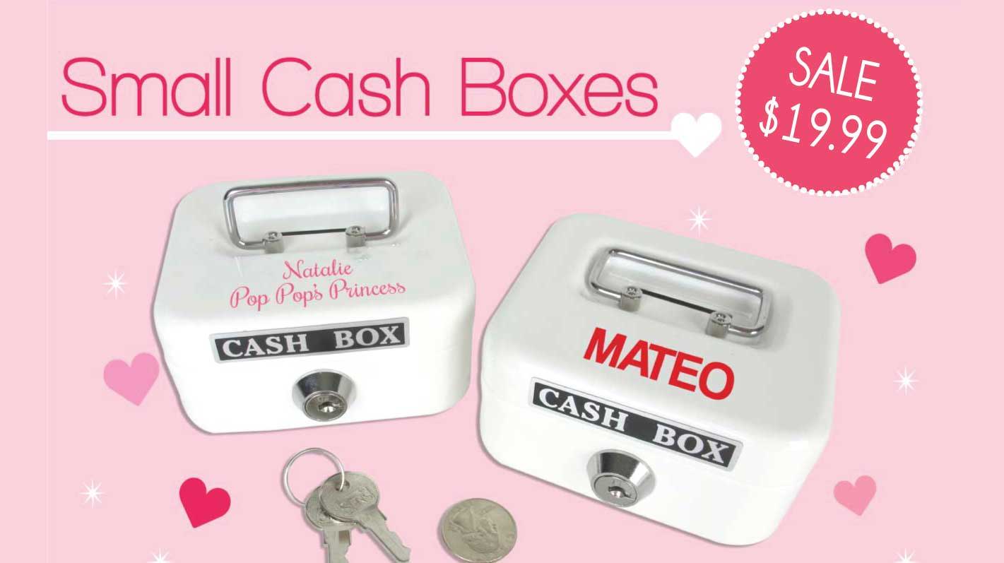 personalized cash box for kids