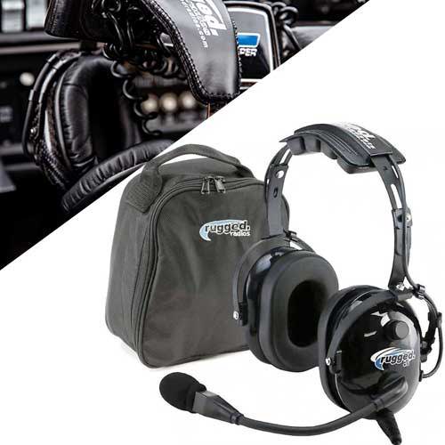 Aviation pilot and instructor headsets