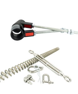 Smart Series Essentials pullkey, tensioning kit springs, turnbuckle and clamps