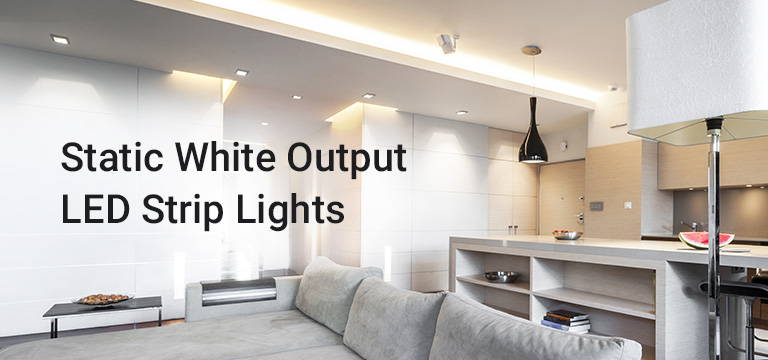 Our high-intensity LED flexible strip lights can produce a brightness for subtle accent light up to an incredibly bright output. They can be used for task lighting, backlighting, accent lighting, cove lighting, under cabinet lighting, bar lighting, refrigeration, industrial applications, photography and more
