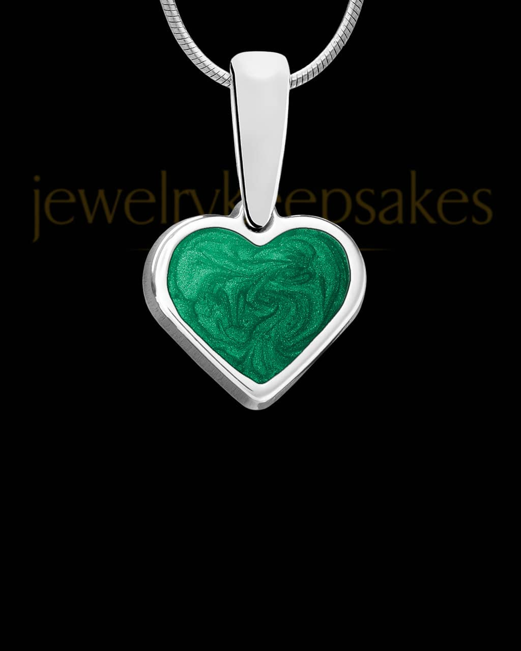 Paradise Heart Silver Ash Jewelry