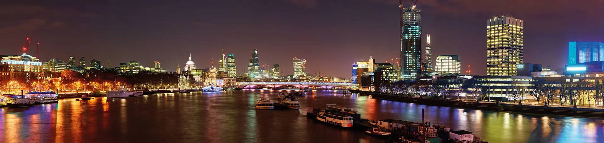 London Skyline Night