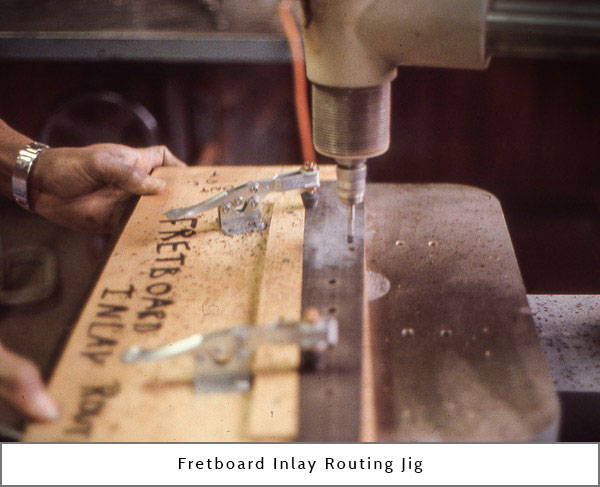 Fingerboard Inlay Jig