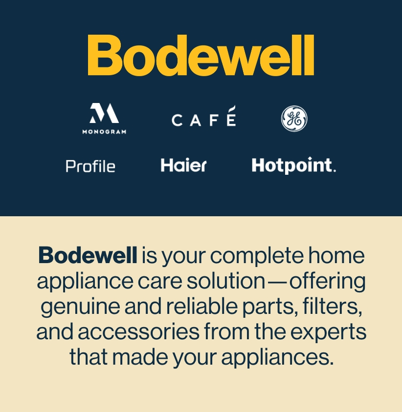 Bodewell offers home appliance care solutions and genuine parts and accessories.