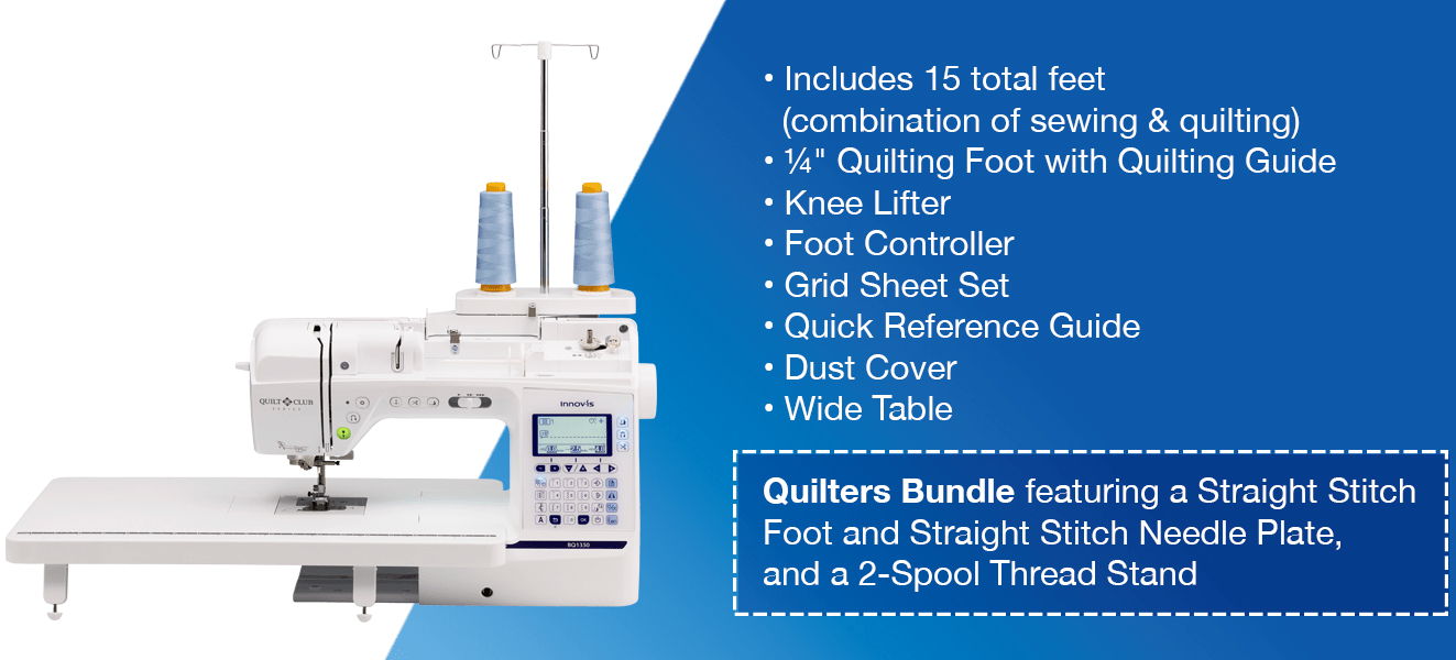 Brother BQ1350 Sewing and Quilting Machine Included Accessories