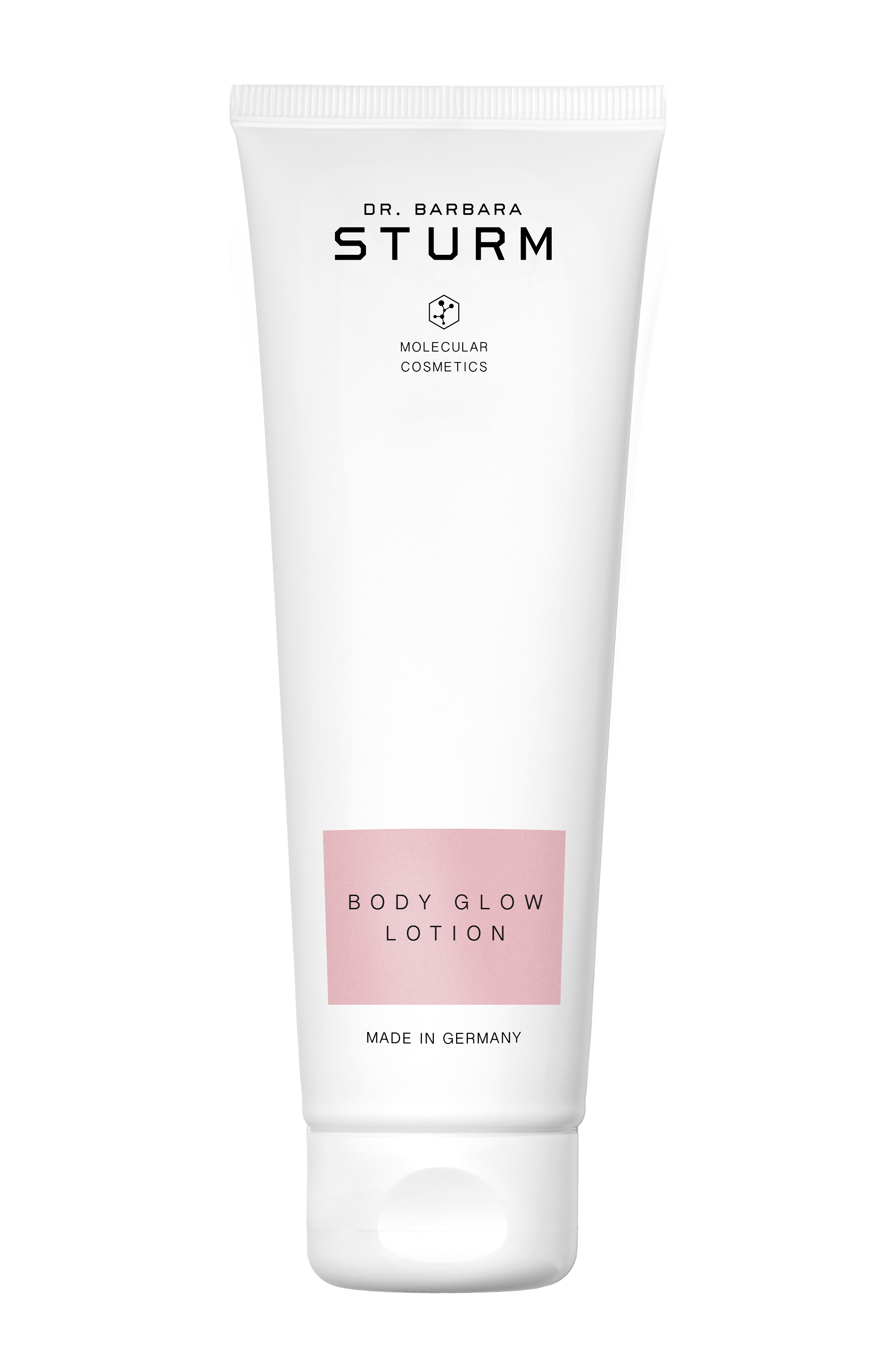 Body Glow Lotion by Dr. Barbara Sturm in a white tube.