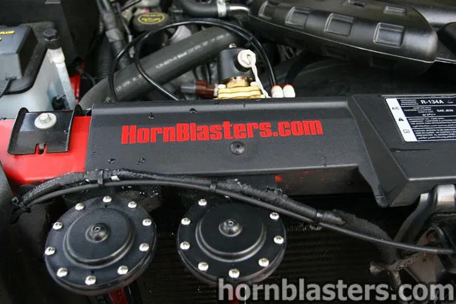 Stephen's 2008 Ford F150 SuperCrew Cab Train Horn Install