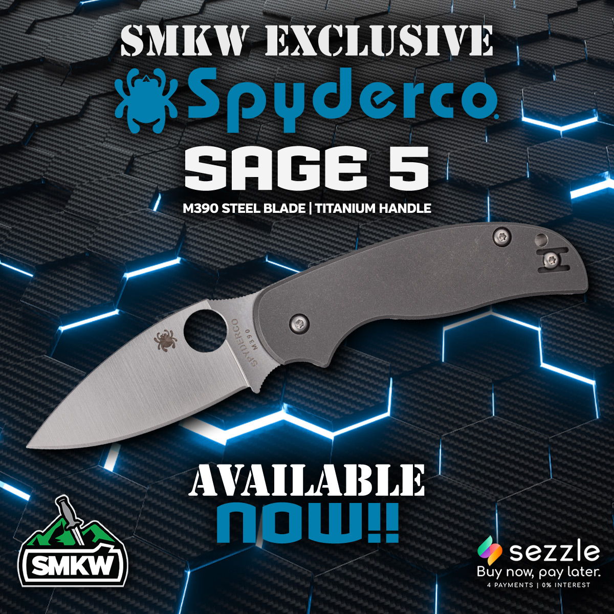 Spyderco SMKW Exclusive Sage 5