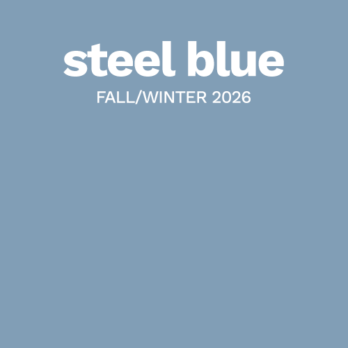 Miik's steel blue colour swatch