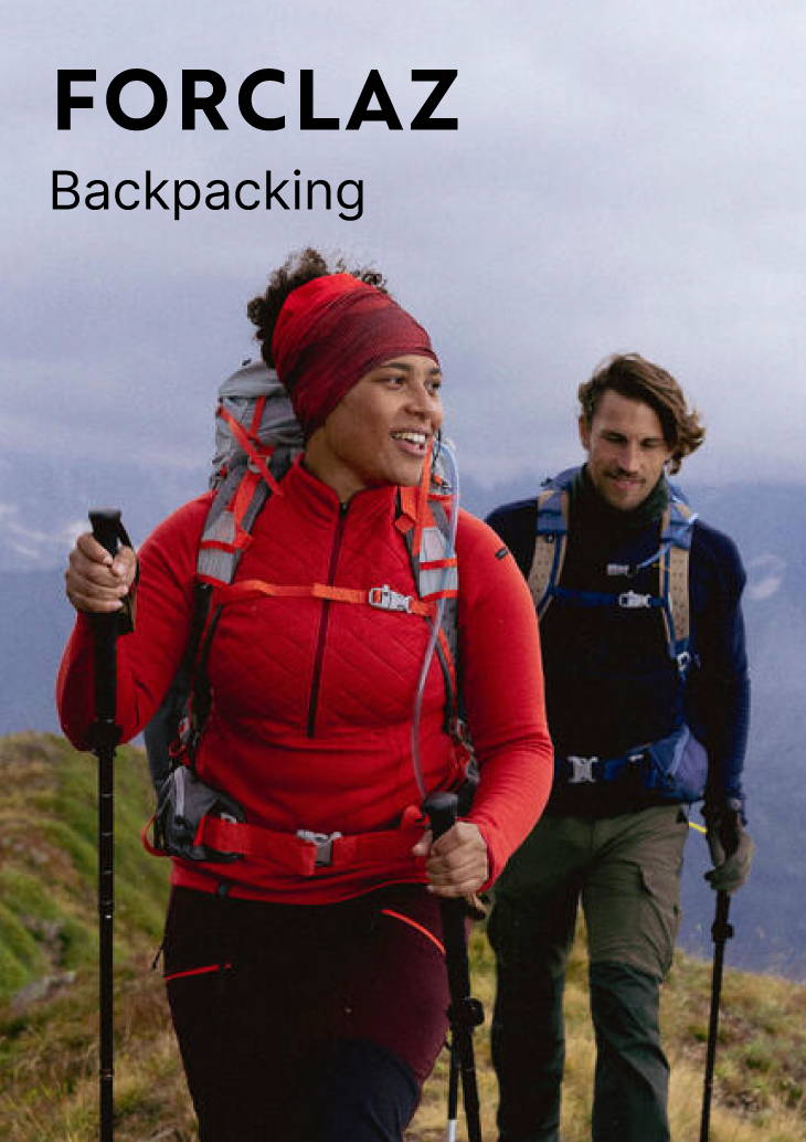 Forclaz, Backpacking