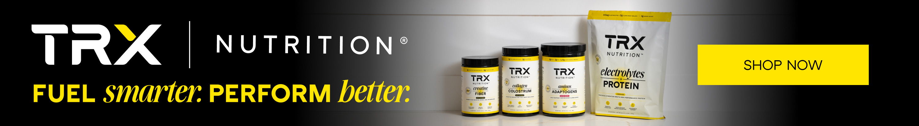 TRX Nutrition - Fuel smarter. Perform better. 