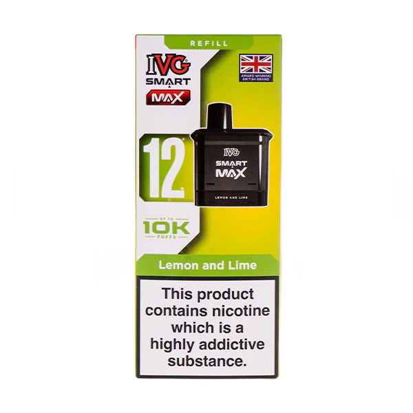 IVG Smart Max prefilled pod - lemon and lime