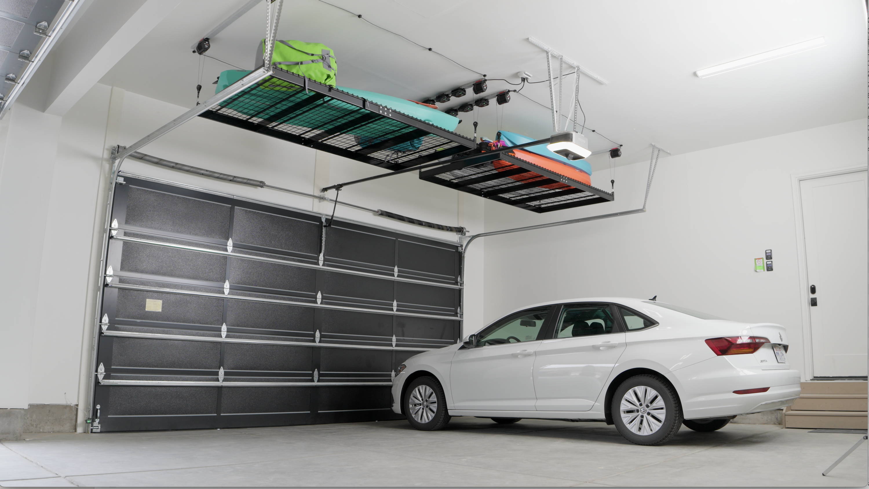 SmarterHome 4'x8' Platform Storage Lifter Garage Storage Solution