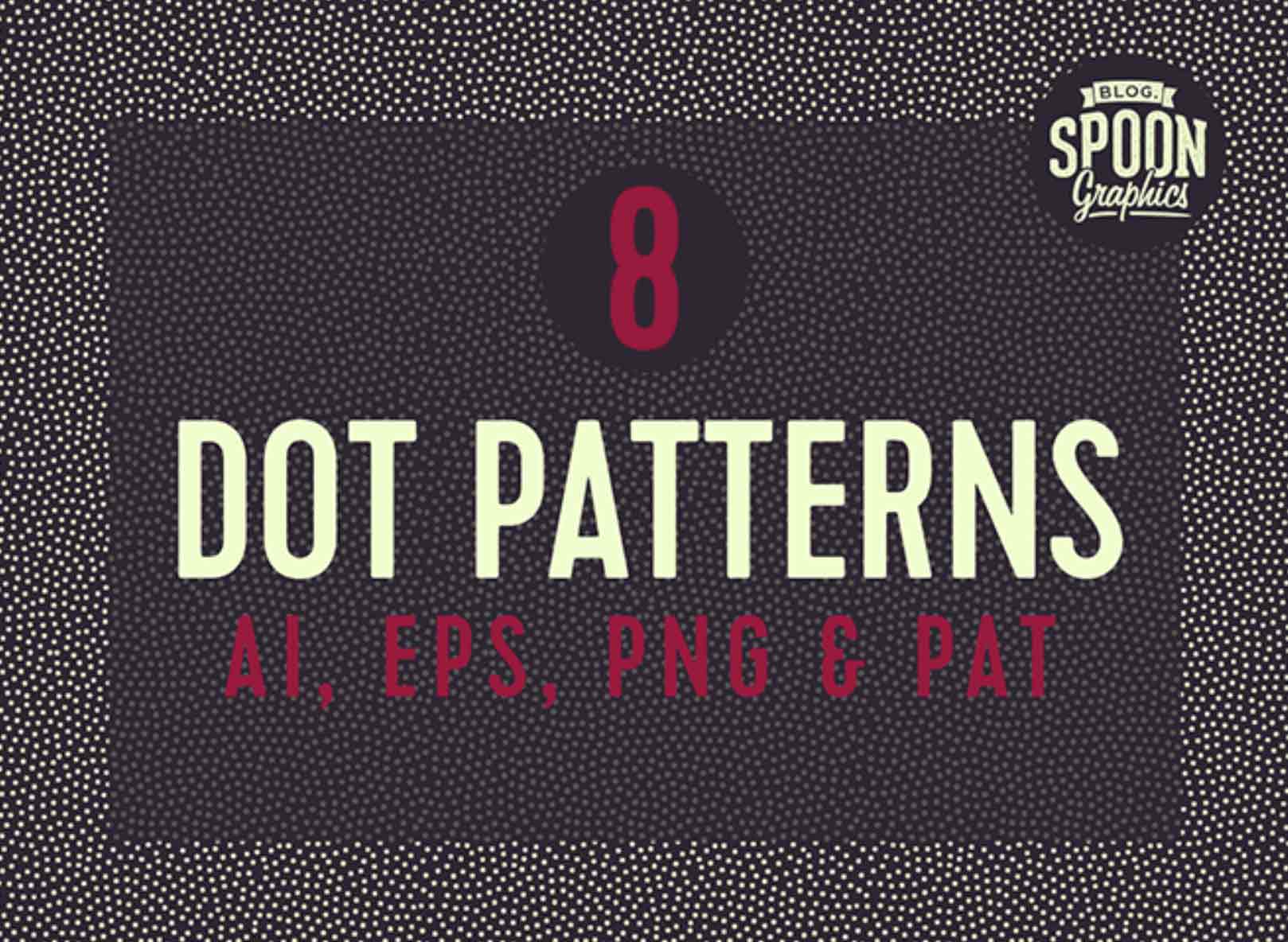 Free retro dot textures in AI, EPS,  and PNG format