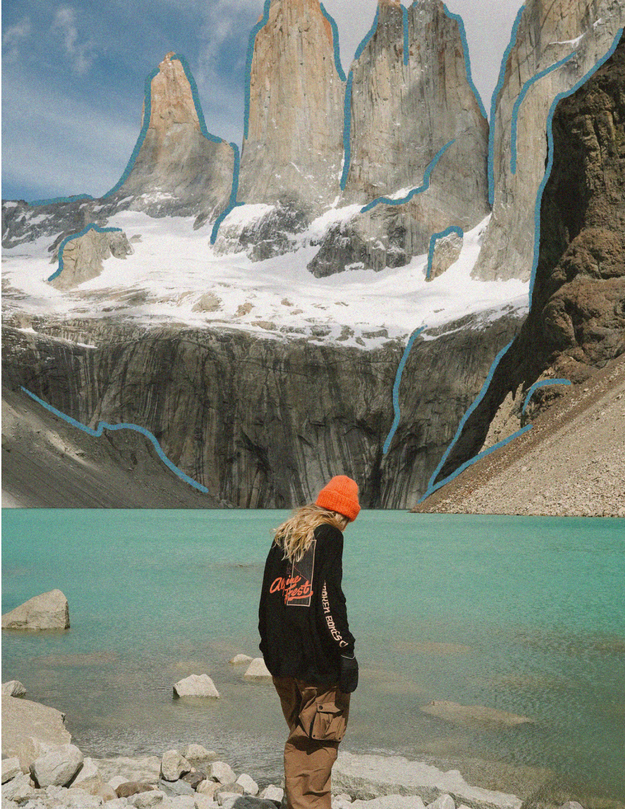 trekking, alpine, Patagonia, wilderness, outdoor lifestyle, outdoor fashion, hiking