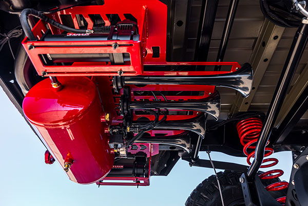 Red State Performance's 2020 Jeep Gladiator 6-Wheel Hellcat