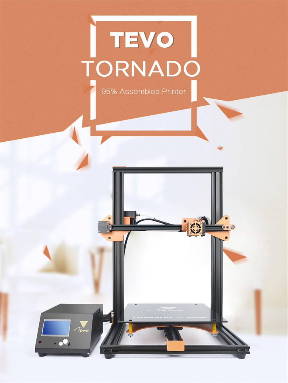 Møde cowboy linned Homers/TEVO Tornado 3D Printer – TEVOUP