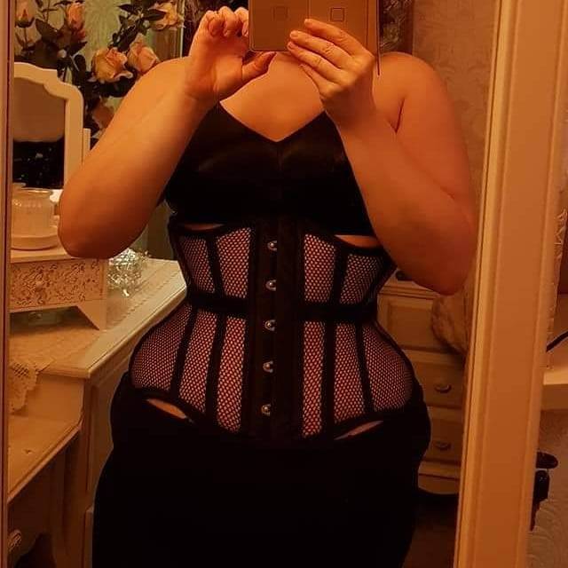 Before and after the corset  Corset training, Waist training, Fashion
