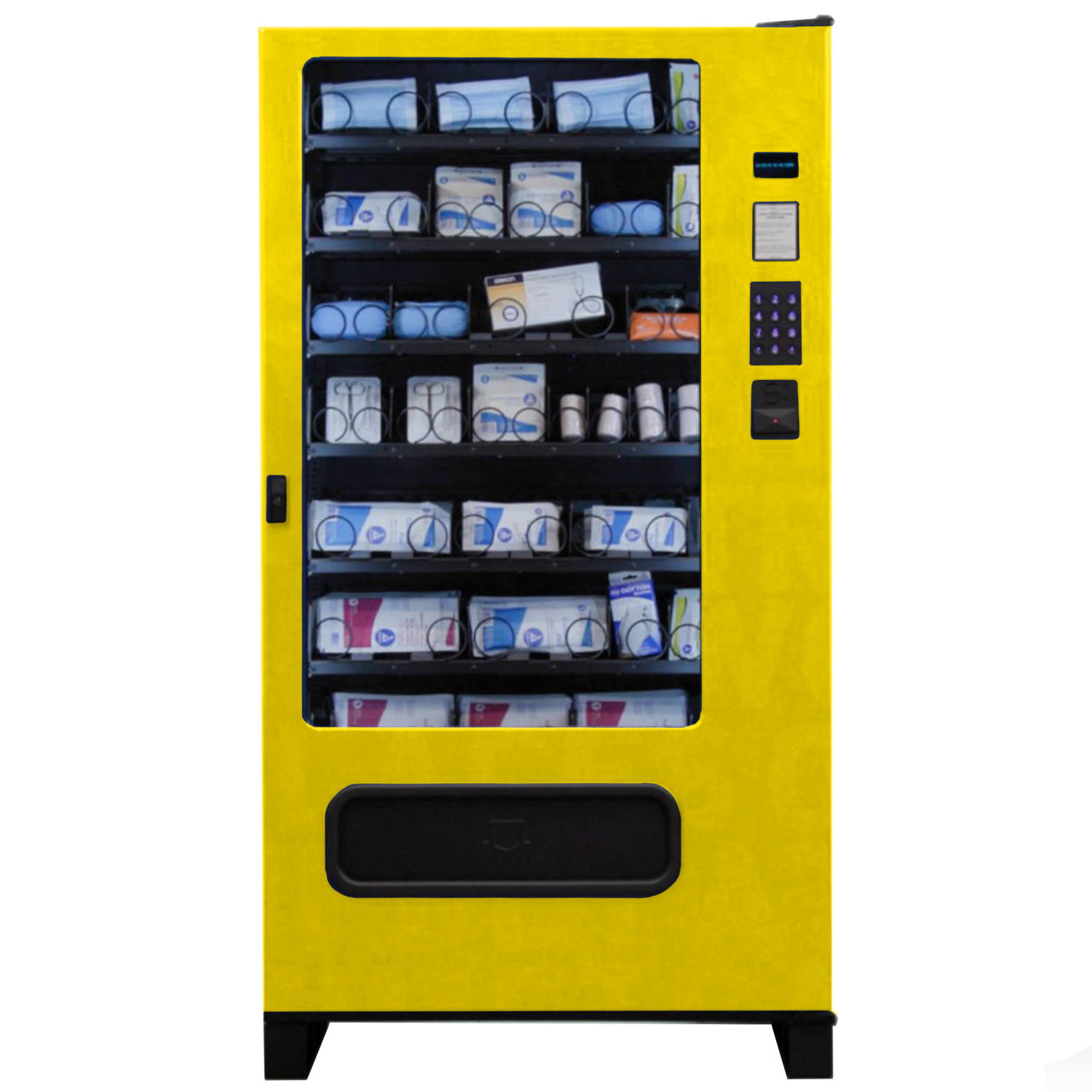 Medical supplies vending machine.