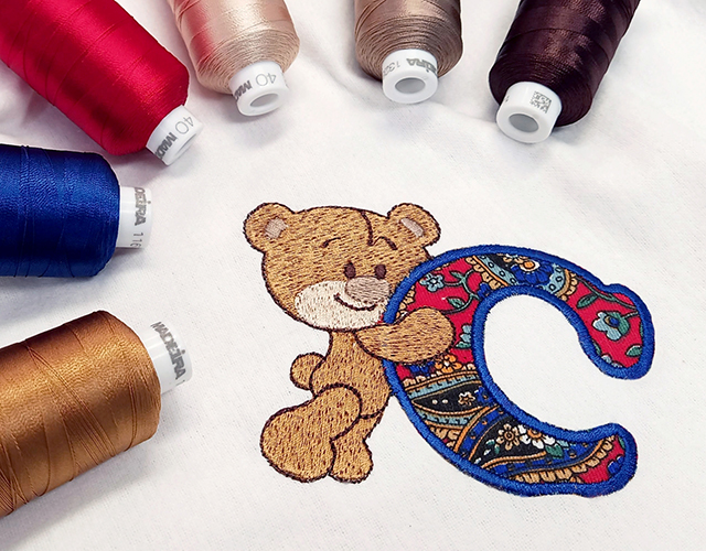 Teddy Bear Appliqué KDC