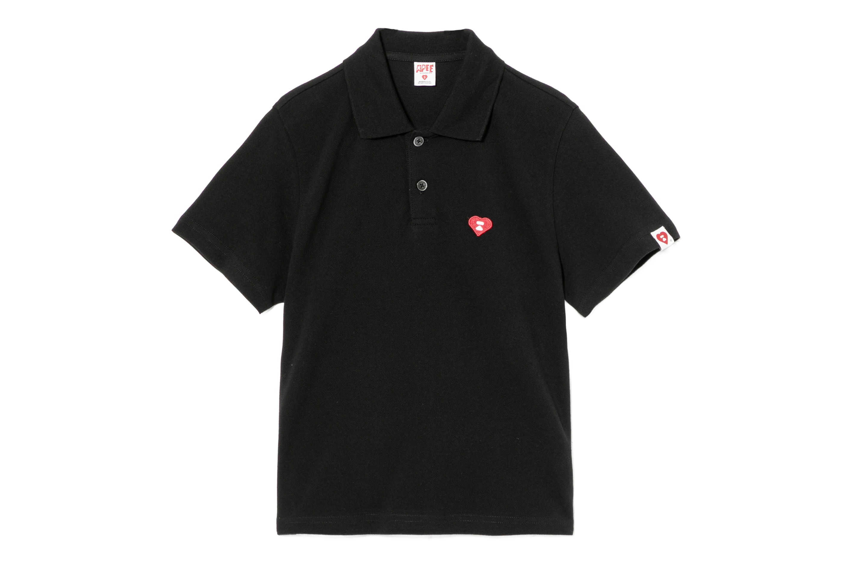 A BATHING APEレインボーポロシャツ RAINBOW LARGE APE HEAD POLO SHIRT | bape.com