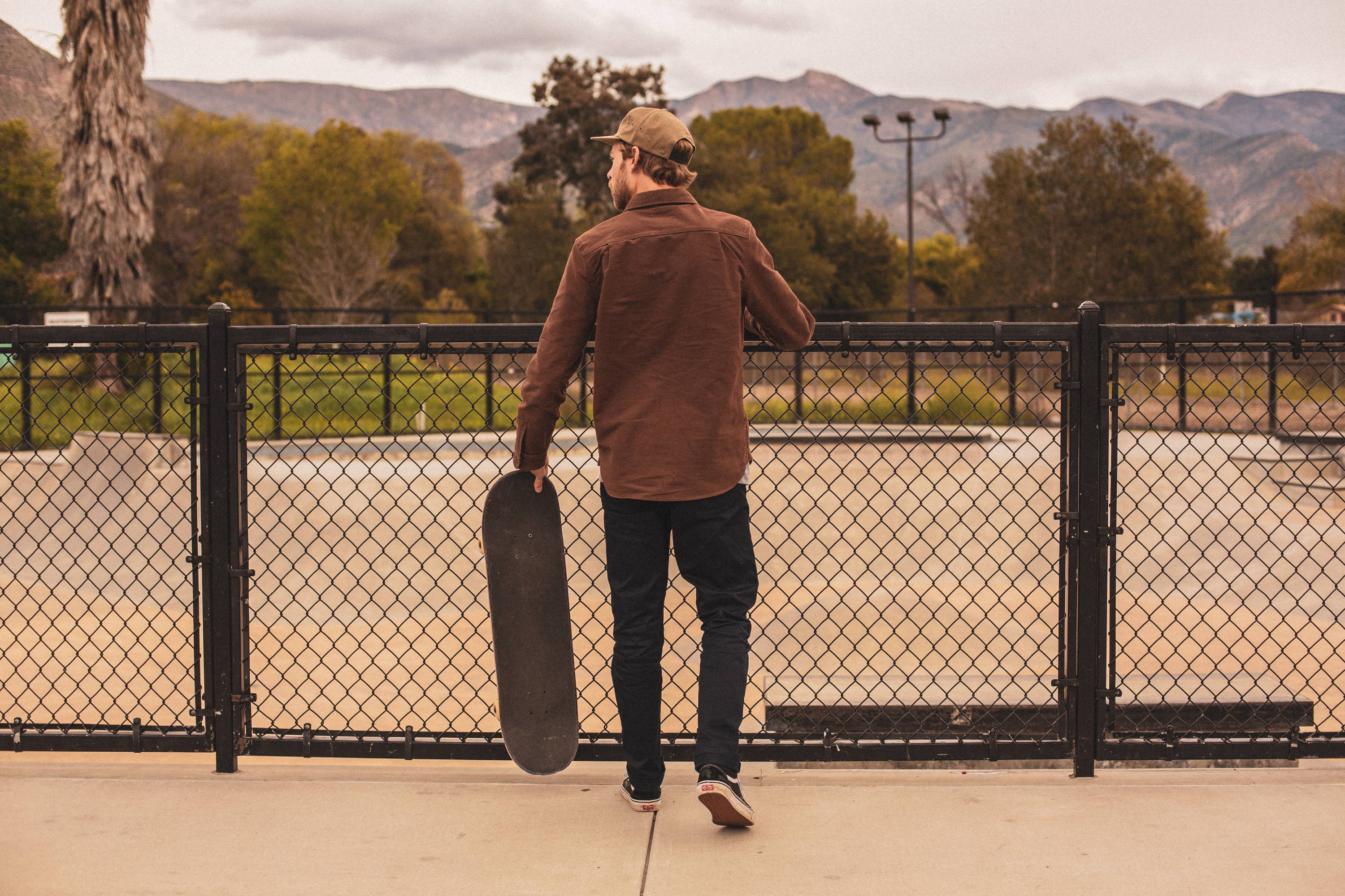 Iron & Resin Tradesman Pant at the Ojai Skatepark