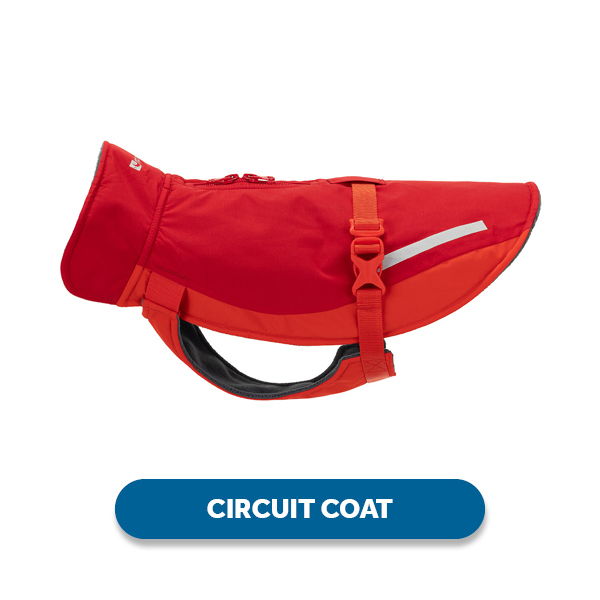RC Pets Tundra Fleece Dog Coat, Marigold Plaid, 22