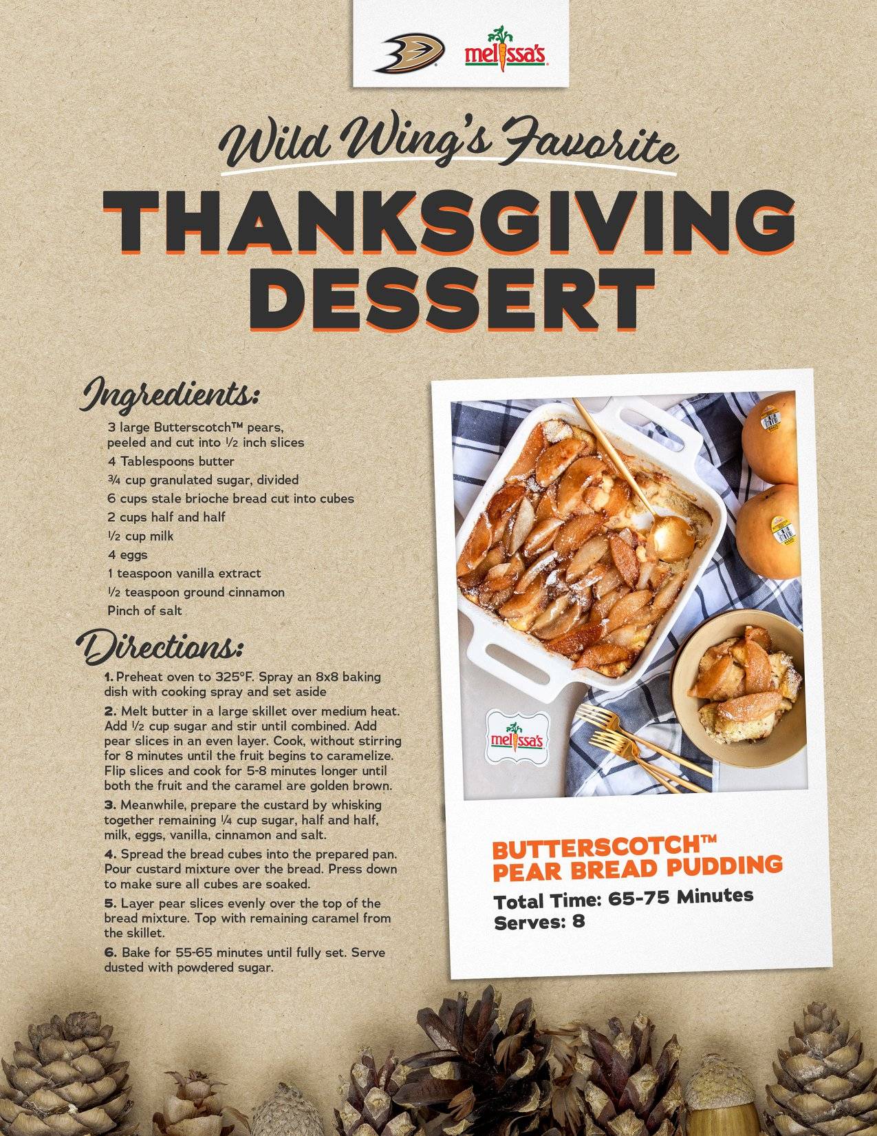 Image of thanksgiving desert recipe