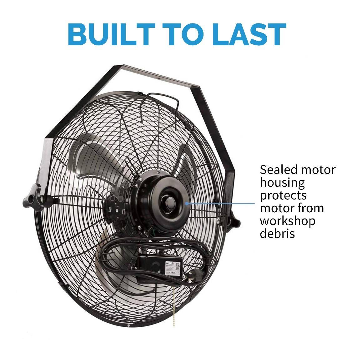 NewAir WindPro18W High Velocity Industrial Fan