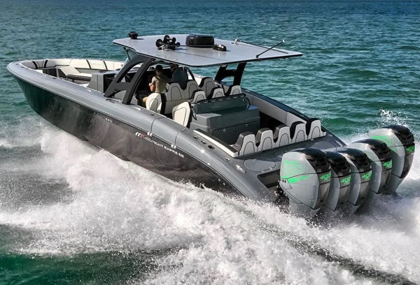 Huge Boat with Train Horns