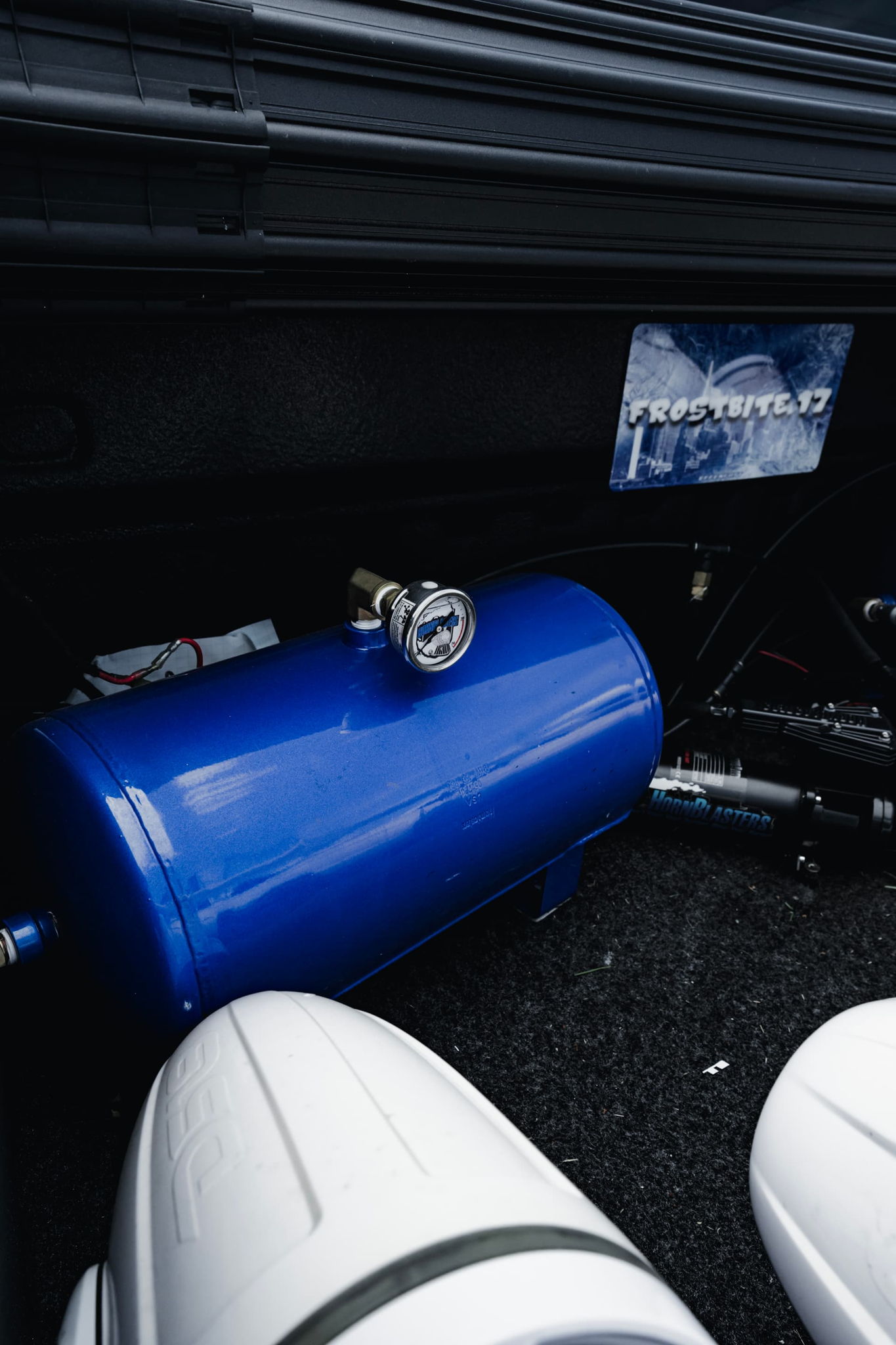 Chris' 2017 GMC Sierra1500 Train Horn Install