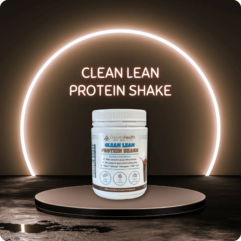 Gelatin Health - Protein Shake - Clean lean protein shake