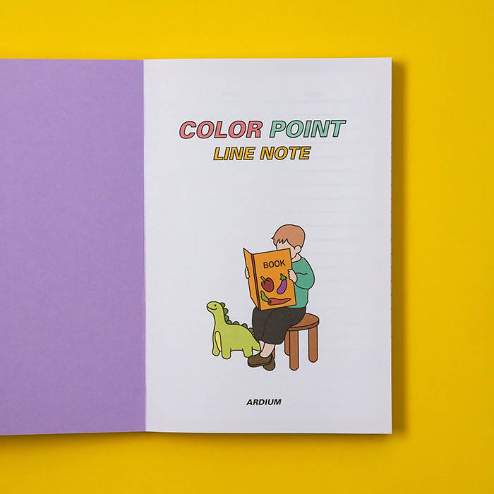Index - Ardium Color point lined notebook 160 pages