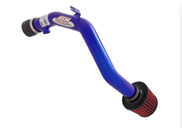 blue aem cold air intake kit for vw and audi